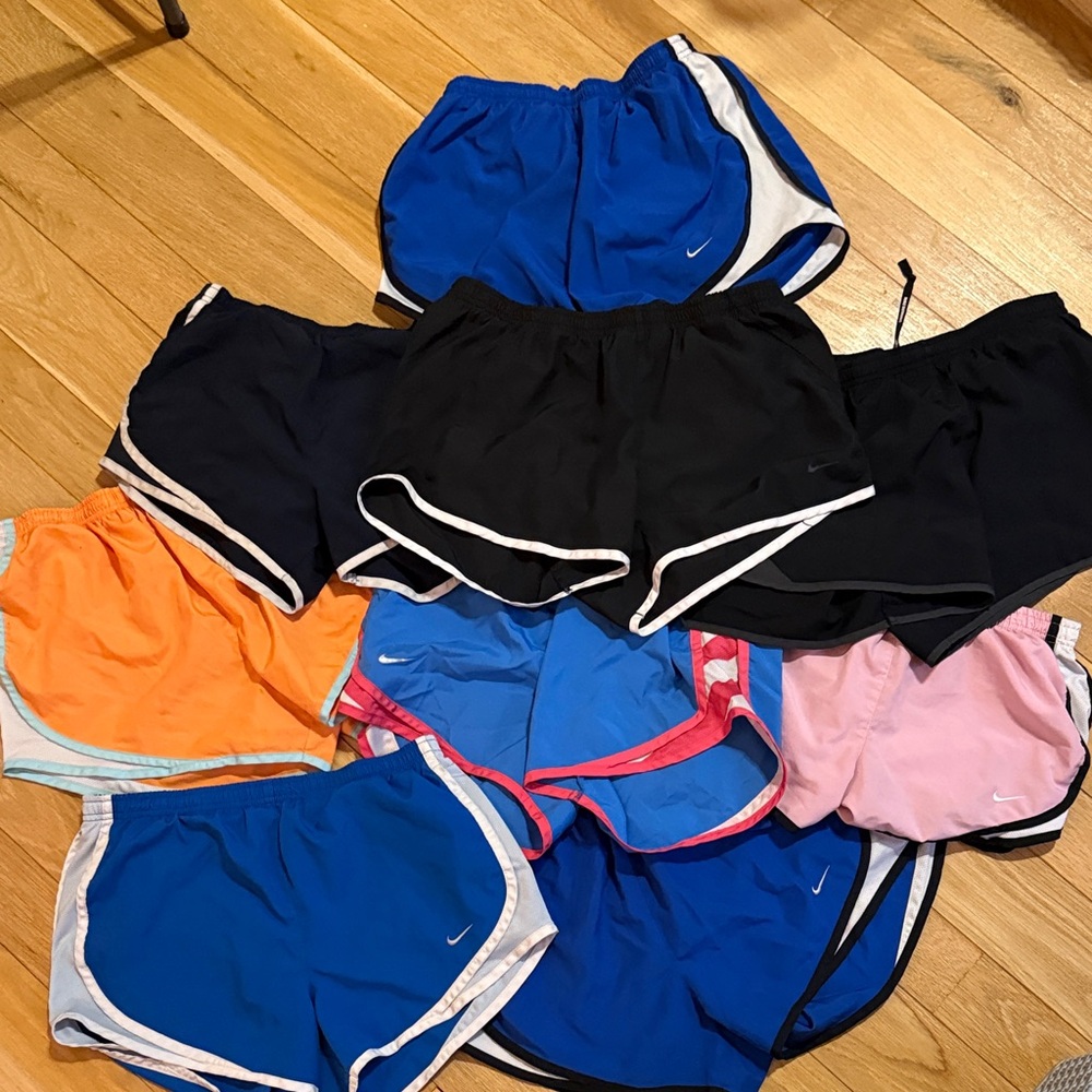 Nike Shorts - Blue, Black, Pink, Orange